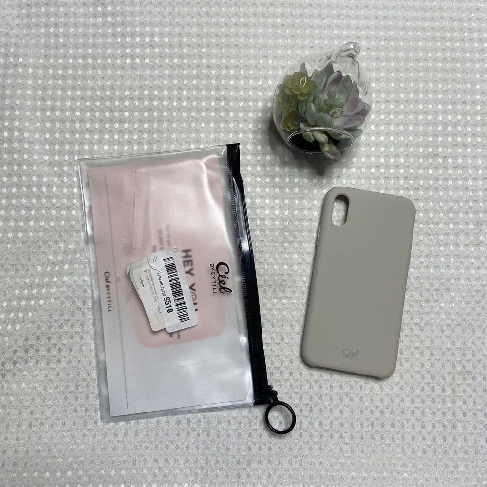 𝅺CYRILL Ciel [Silicone Collection] For iPhone Xs